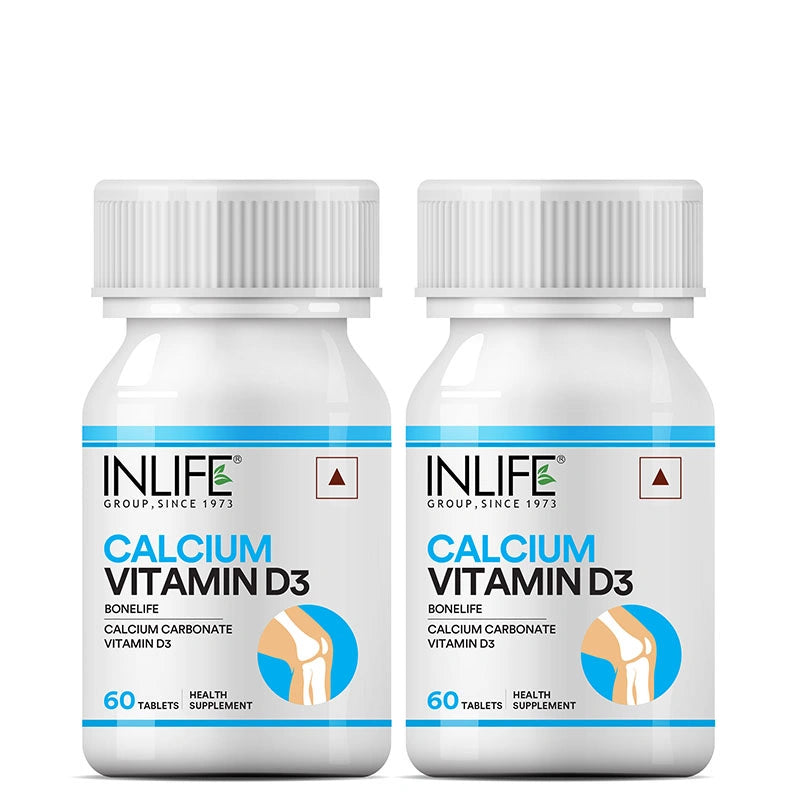 Inlife Calcium with Vitamin D3 Tablets