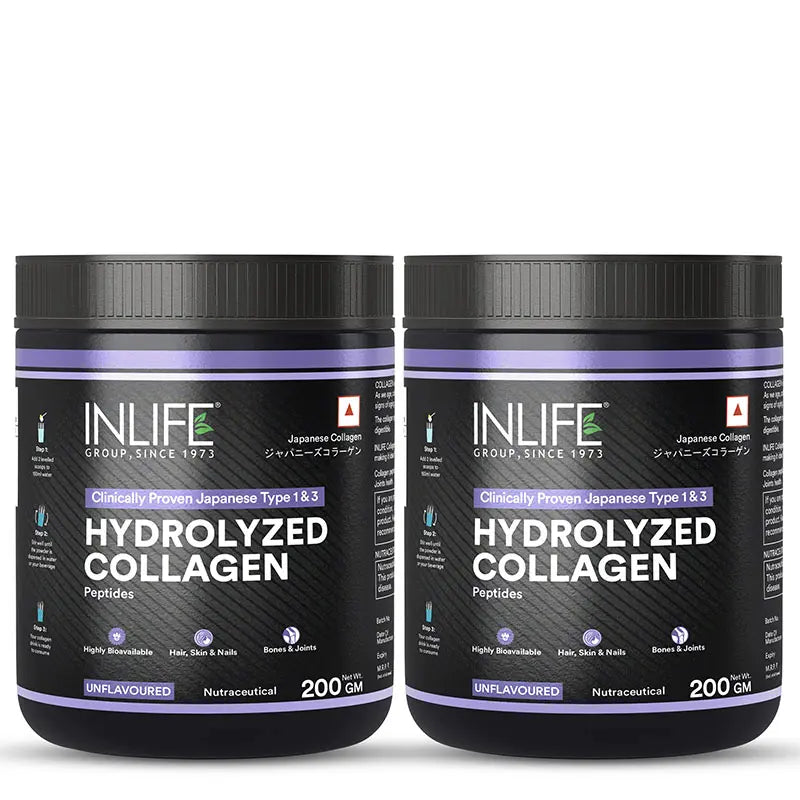 Inlife Hydrolysed Japanese Collagen Peptides, Unflavored