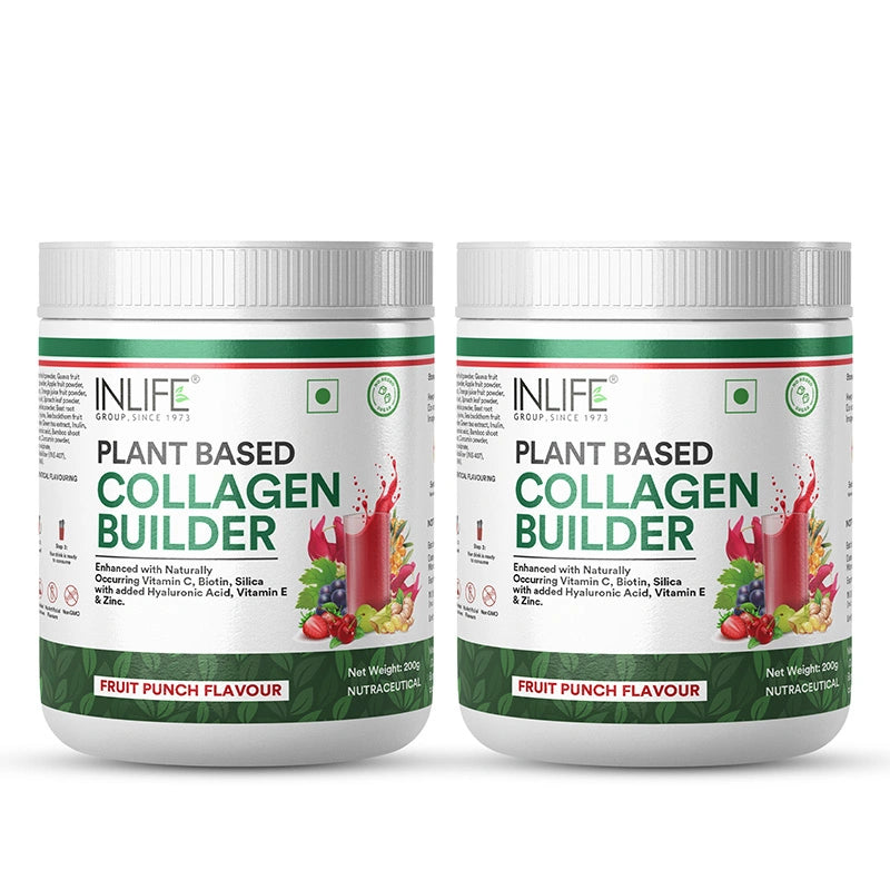 Inlife Plant Based Collagen Women & Men (Fruit Punch), Powder