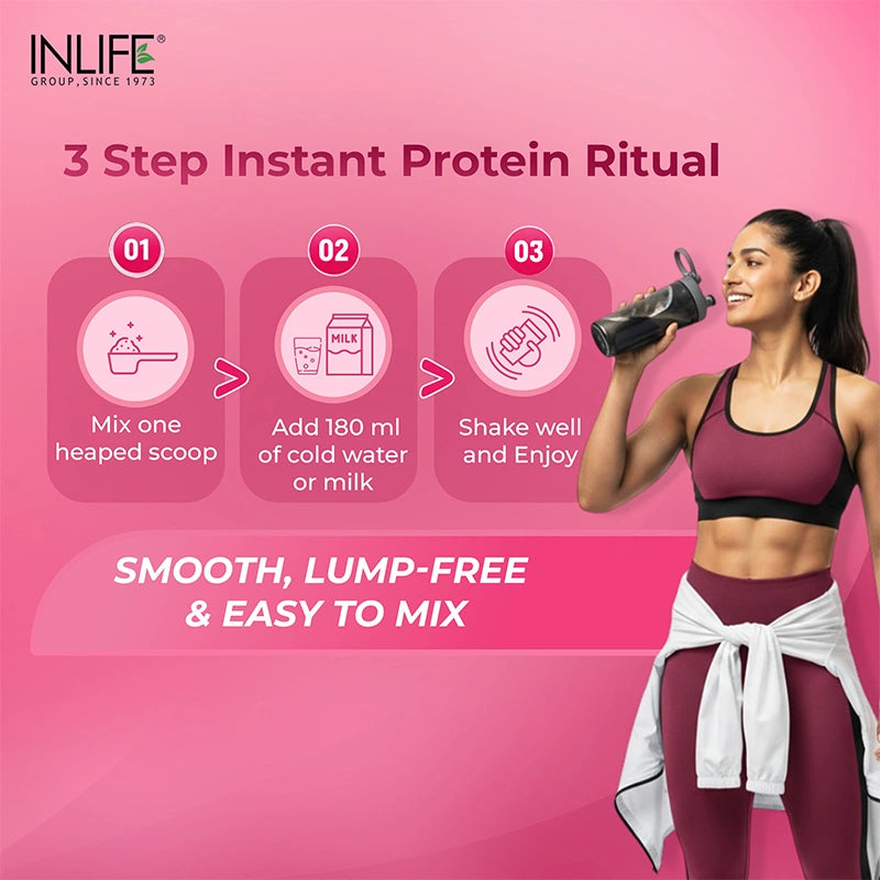 Inlife Whey Protein For Women Supplement