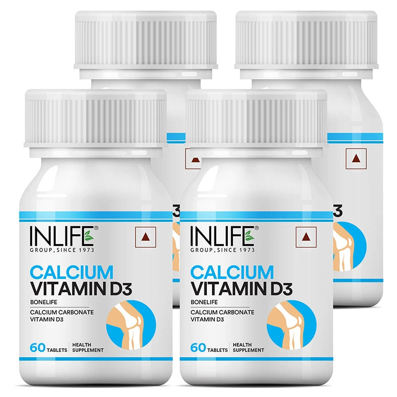 Inlife Calcium with Vitamin D3 Tablets