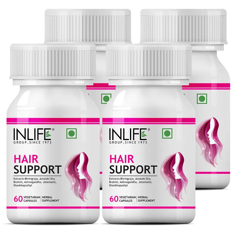 Inlife  Hair Support Supplement | Veg. Capsules