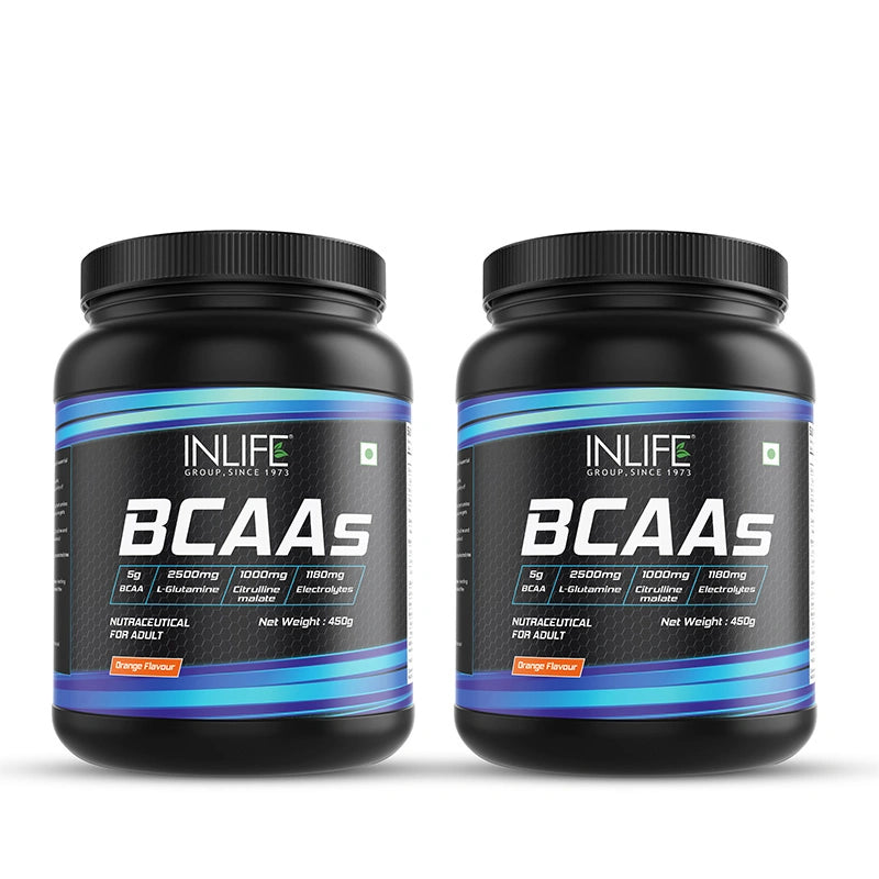 Inlife BCAA Pro Supplement| 250 gm powder