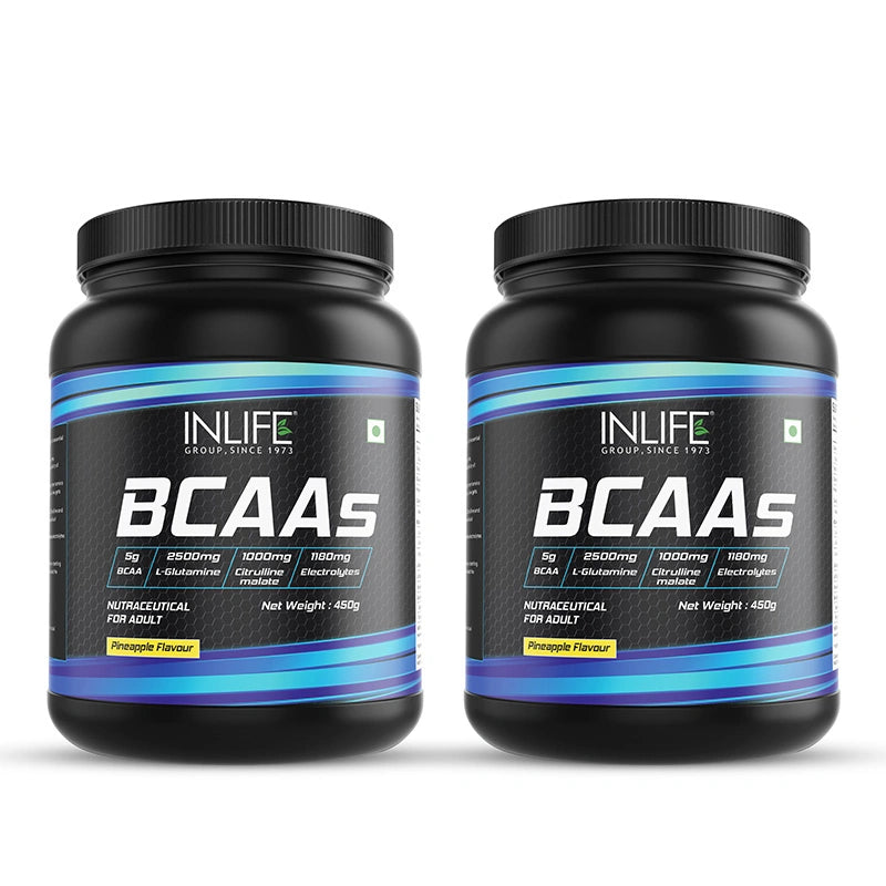Inlife BCAA Pro Supplement| 250 gm powder