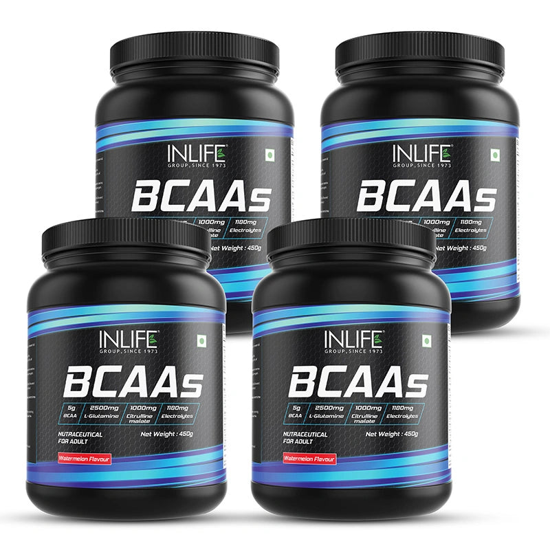 Inlife BCAA Pro Supplement| 250 gm powder