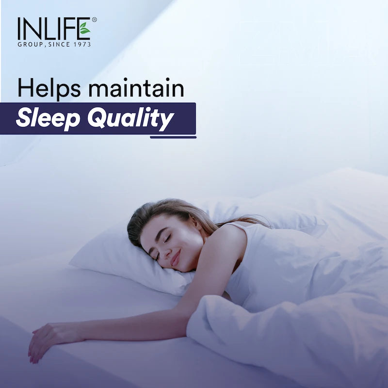 Inlife ZMA- Zinc Magnesium Aspartate and Vitamin B6 Supplement for Men and Women | Muscle Recovery and Sleep Support Supplement | Vegetarian Tablets