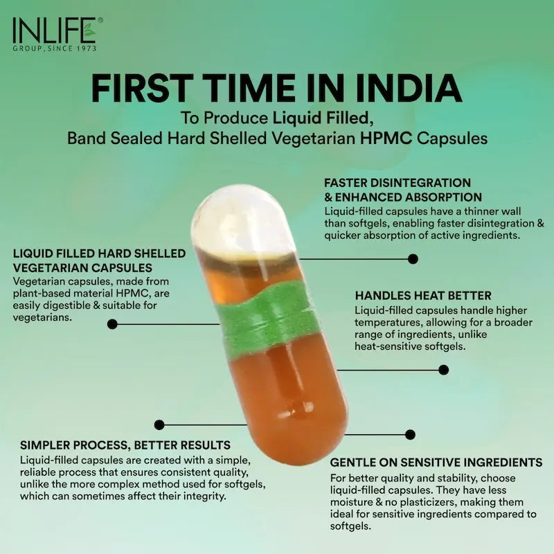 Inlife Neem Seed Oil Supplement | 500mg | 60 Veg. Capsules