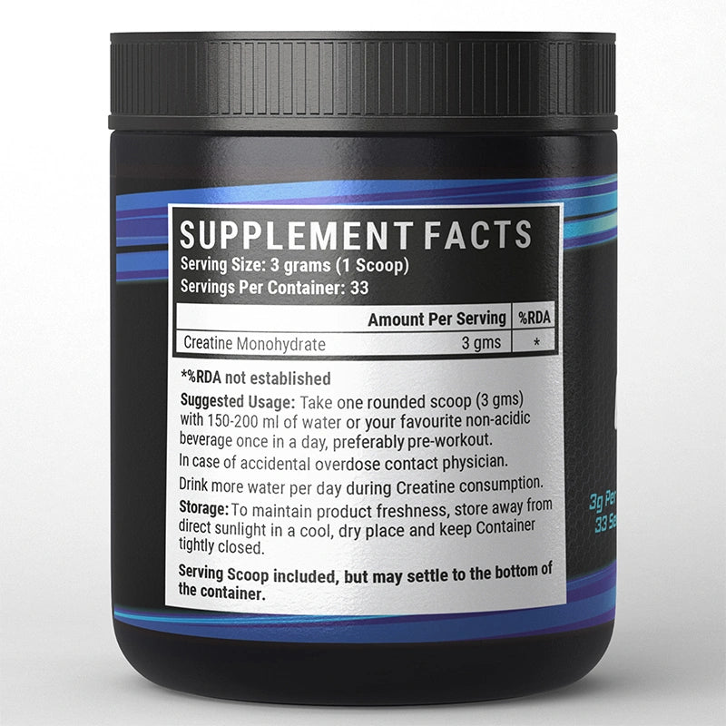Inlife Micronized Creatine Monohydrate Powder, 3 g Per Serving