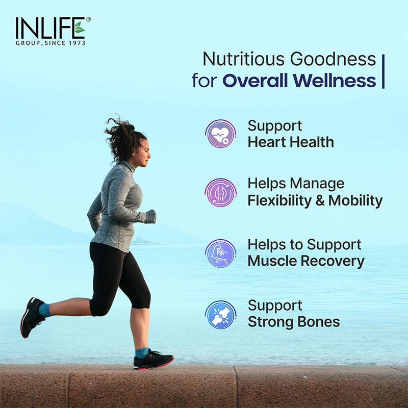Inlife Fish Oil Liquid Filled Capsules, EPA 180 mg & DHA 120 mg per serving