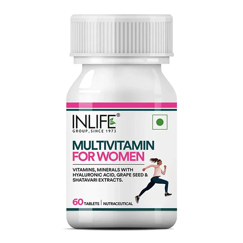 Inlife Multivitamin and Mineral for Women | Vegetarian Tablets