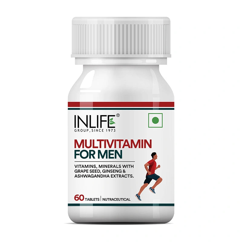 Inlife Multivitamin and Mineral for Men | Vegetarian Tablets