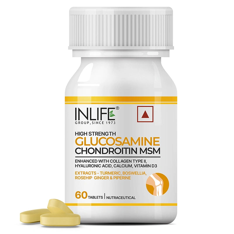 Inlife Glucosamine Chondroitin MSM Tablets