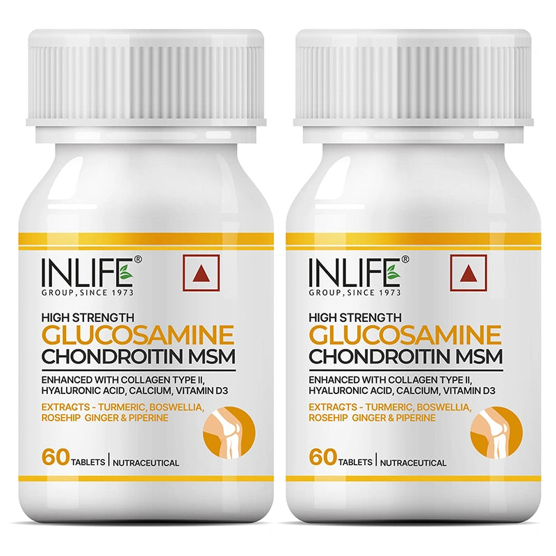 Inlife Glucosamine Chondroitin MSM Tablets