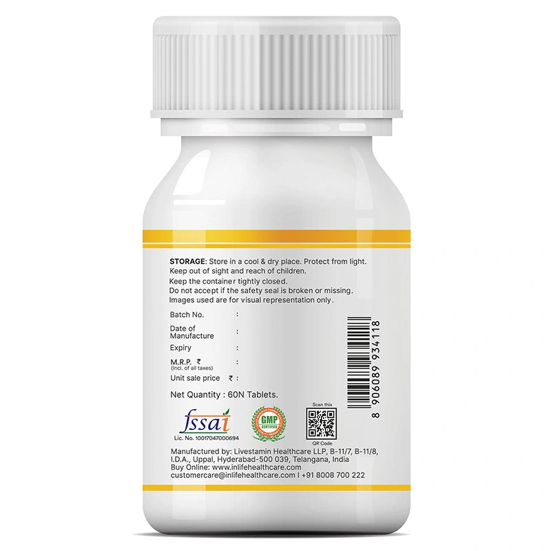 Inlife Glucosamine Chondroitin MSM Tablets