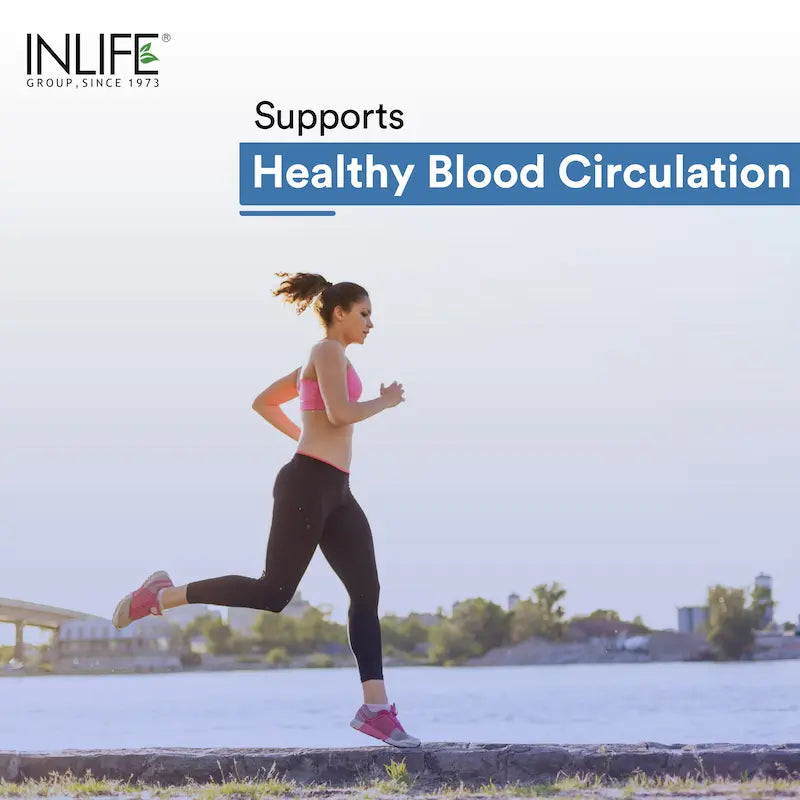 Inlife Grape Seed Extract (Proanthocyanidins > 95%)|400mg| 60 Veg Capsules