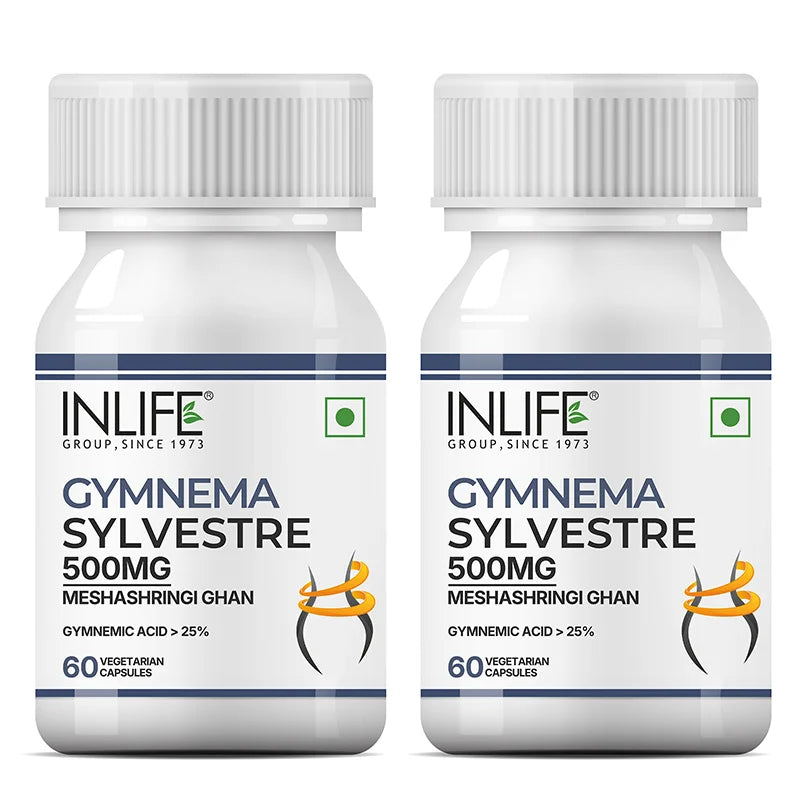 Inlife Gymnema Sylvestre Extract Supplement, 500mg Veg. Capsules
