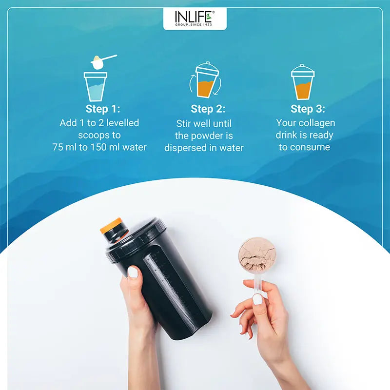 Inlife Japanese Marine Fish Collagen Supplements for Women & Men