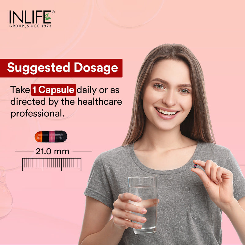 INLIFE Astaxanthin capsules suggested usage