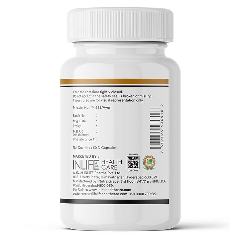 Inlife Black Seed Oil 500 mg capsules