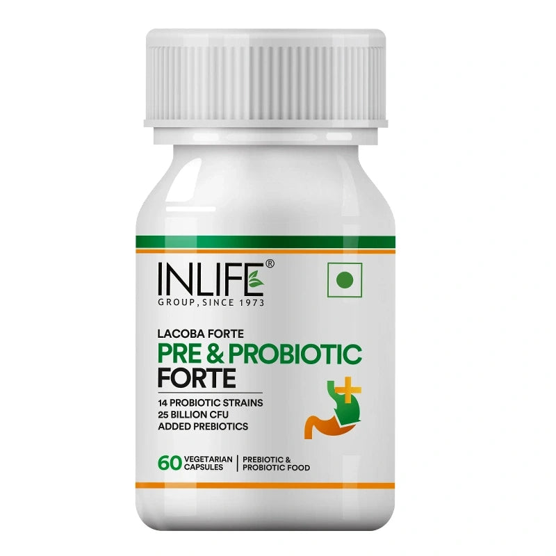INLIFE Pre & Probiotic capsules bottle