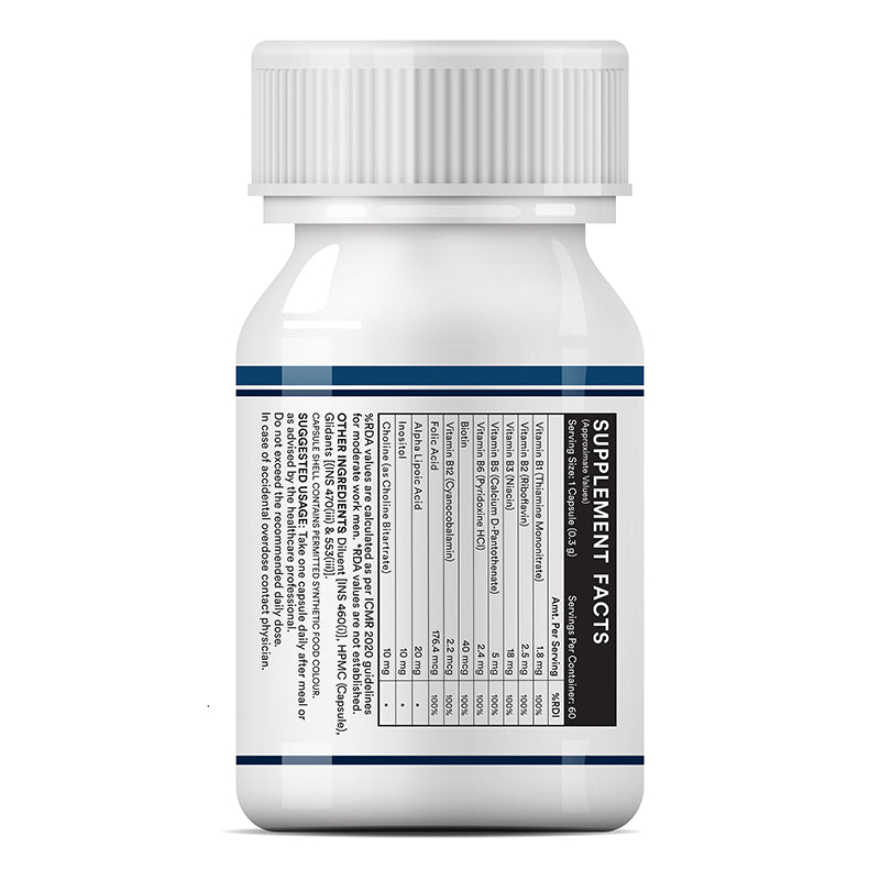 Inlife B Complex Left Bottle Image
