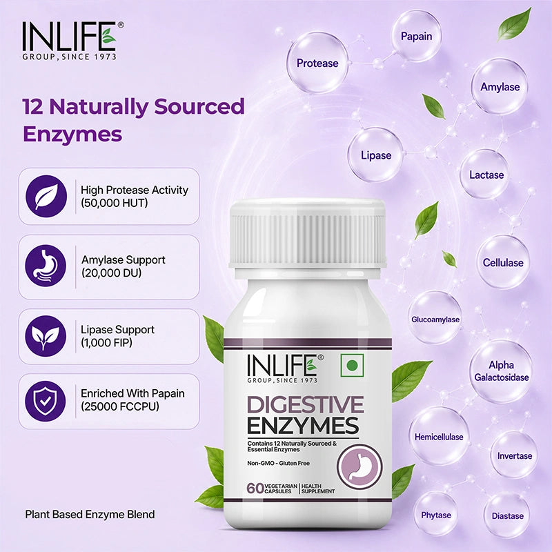 Inlife Digestive enzymes key features .image