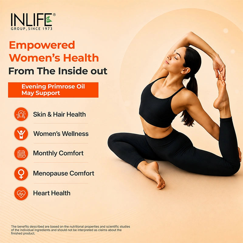 Inlife Evening Primrose oil benefits .image