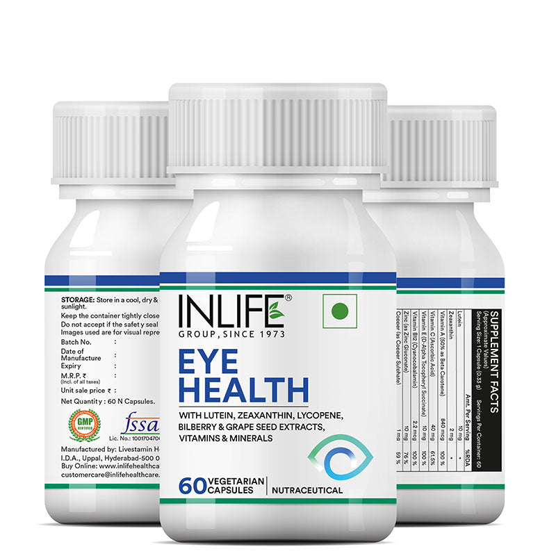 Inlife Eye health capsules 3pack .image
