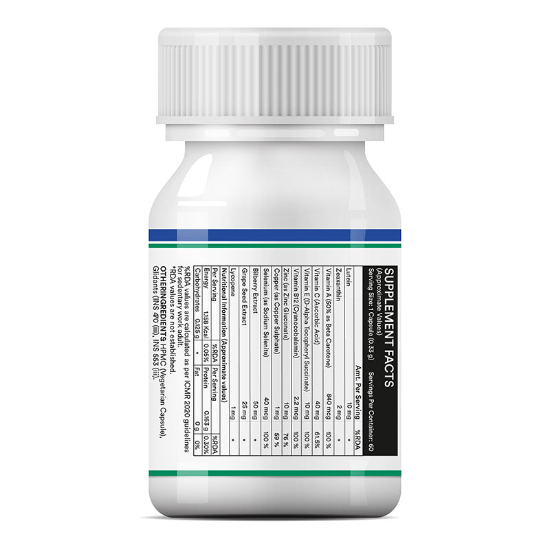 Inlife Eye health capsules left bottle .image
