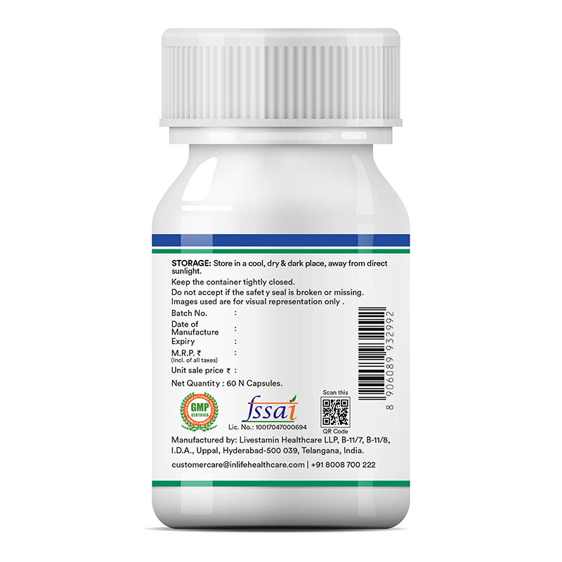 Inlife Eye health capsules right bottle .image
