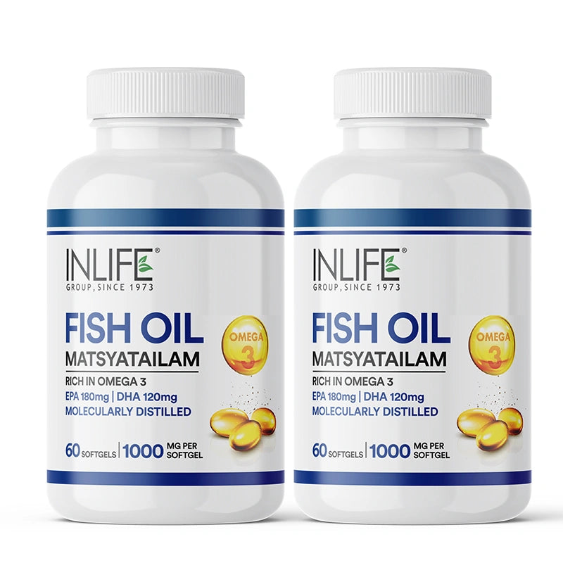Inlife Fish oil softgels 2pack .image