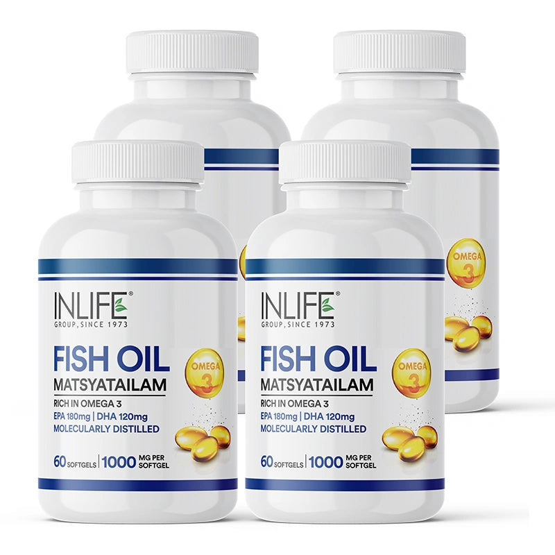 Inlife Fish oil softgels 4pack .image