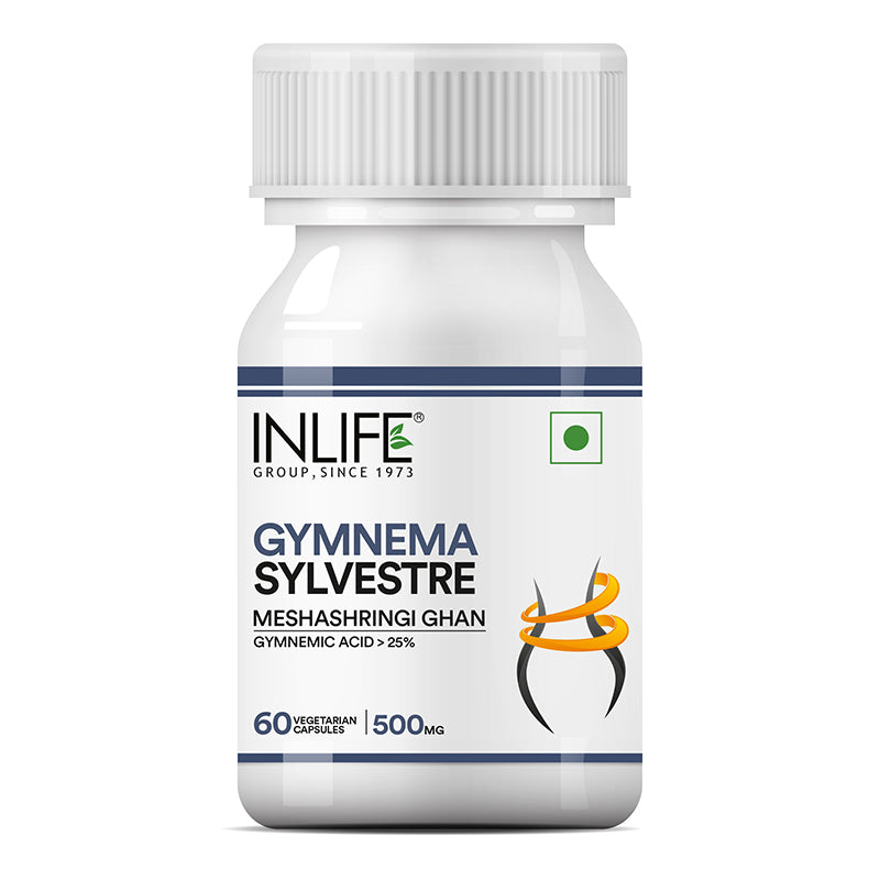 Inlife Gymnema sylvestre capsules front bottle .image