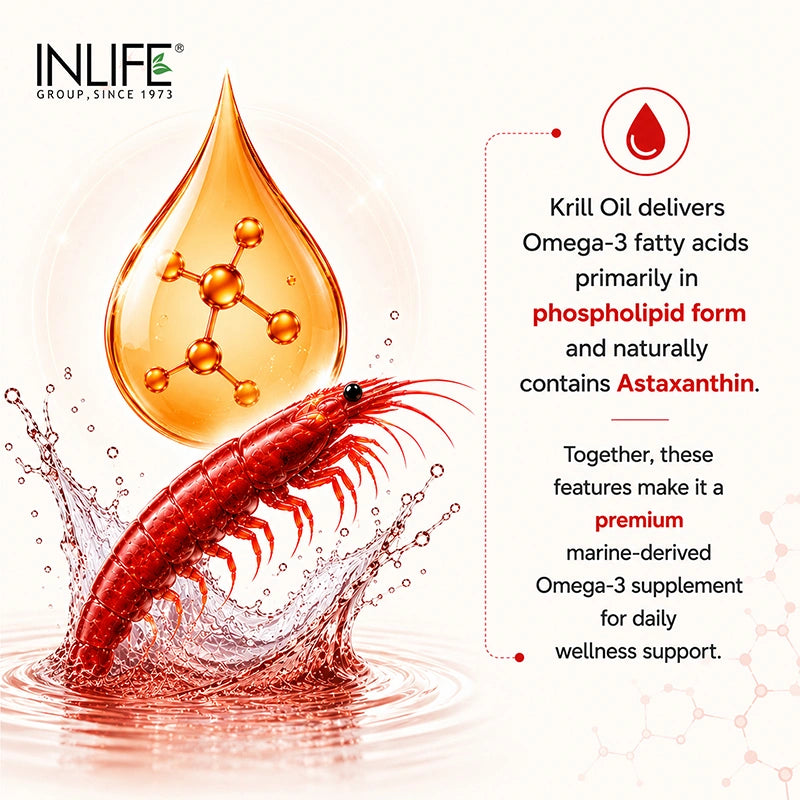 Inlife Krill Oil Capsules Key Feature. Image