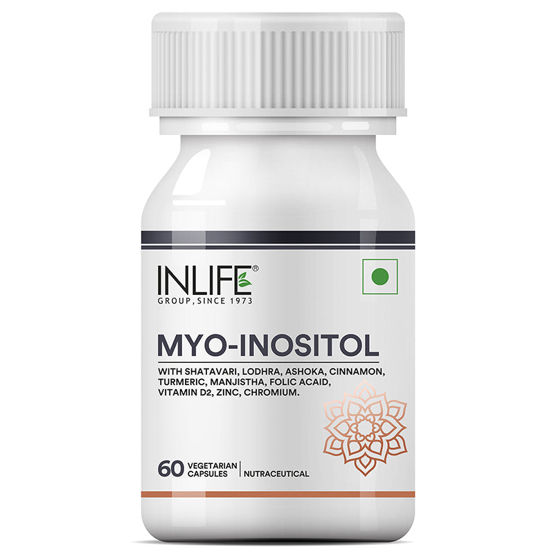 Inlife Myo inositol capsules front bottle .image