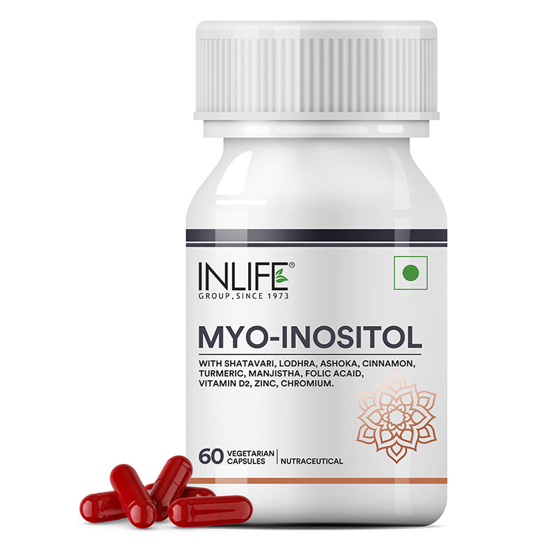 Inlife Myo inositol front bottle .image with capsules