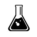 Icon of a laboratory flask over text describing the supplement as Scientifically Formulated, developed using research-backed forms of minerals to ensure balanced composition, purity, stability, and performance
