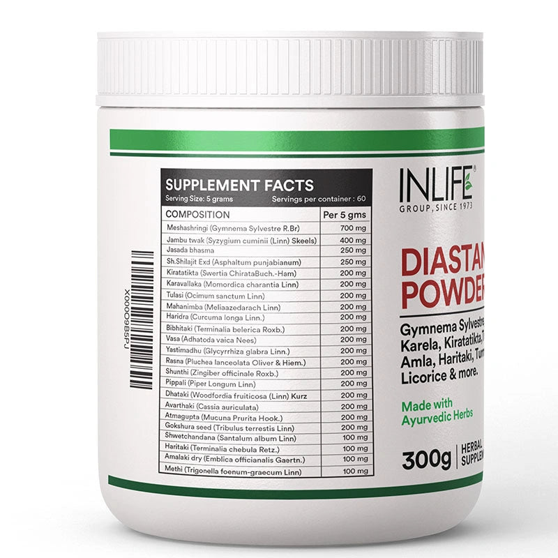 Inlife Diastan Powder + Diastan Noni Juice Combo Pack