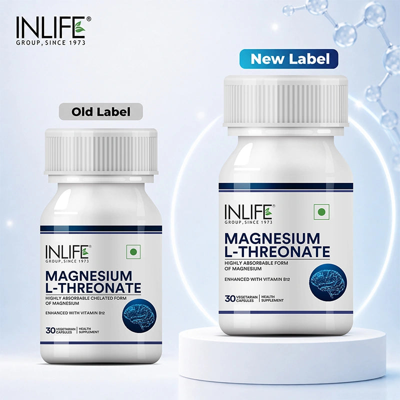 Inlife Magnesium L-Threonate Veg. Capsules
