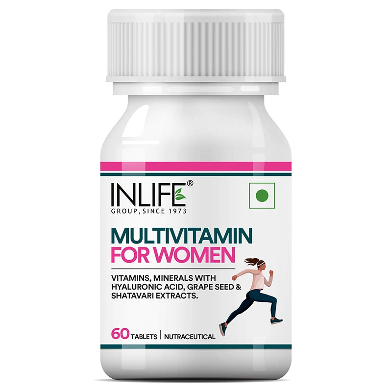 Inlife Multivitamin and Mineral for Women, Veg. Tablets