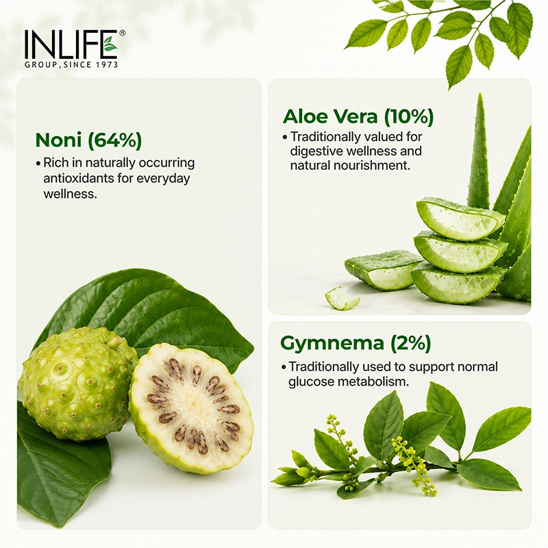 Inlife Diastan Noni Juice, Ayurvedic