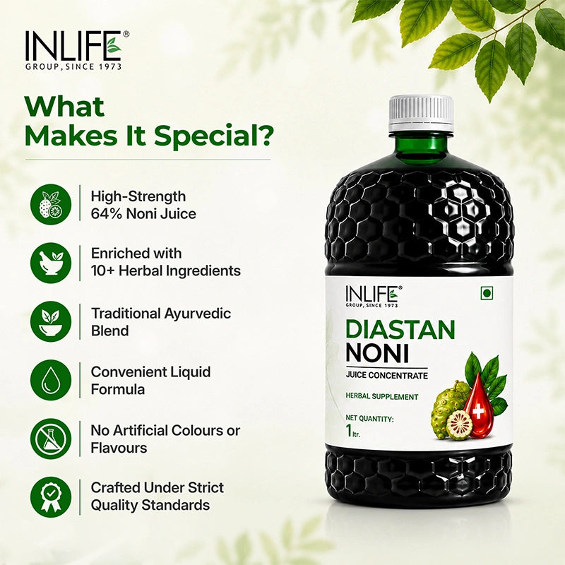 Inlife Diastan Noni Juice, Ayurvedic