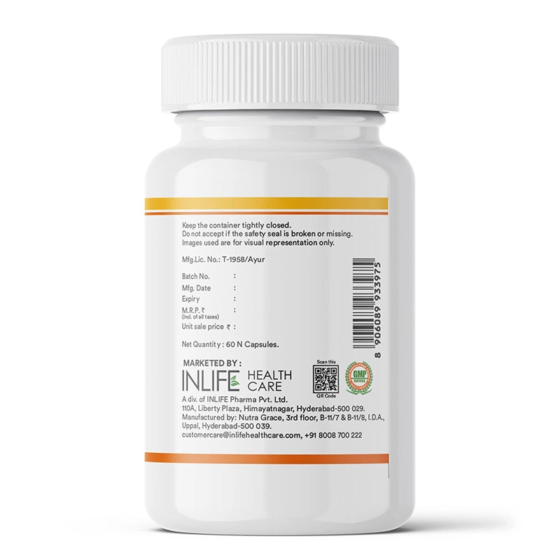 Inlife Pumpkin Seed Oil, Extra Virgin Cold Pressed Capsules