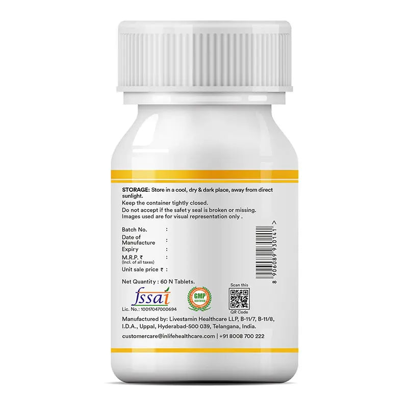 Inlife Glucosamine MSM Calcium Vitamin D3 Supplement, Tablet