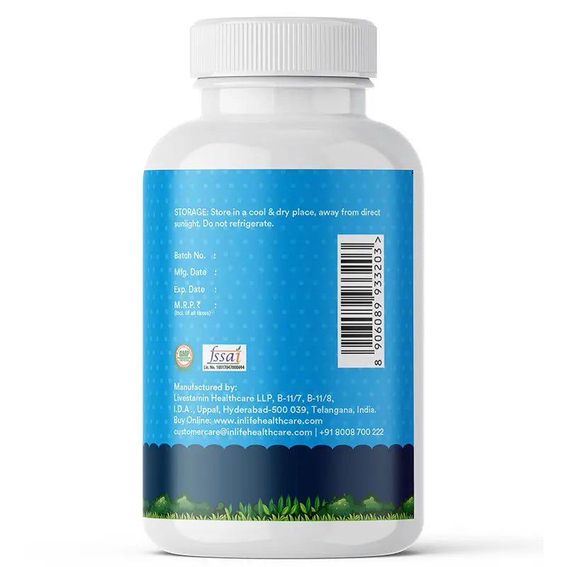 Inlife Calcium Tablets for Dogs Cats with Vitamin D3 | Stronger Bones, Teeth & Joint Support In Pets Tablets