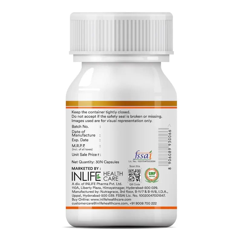 Inlife Tocotrienol Wheat Germ Oil Supplement, Vitamin E Family, Liquid-Filled Capsules