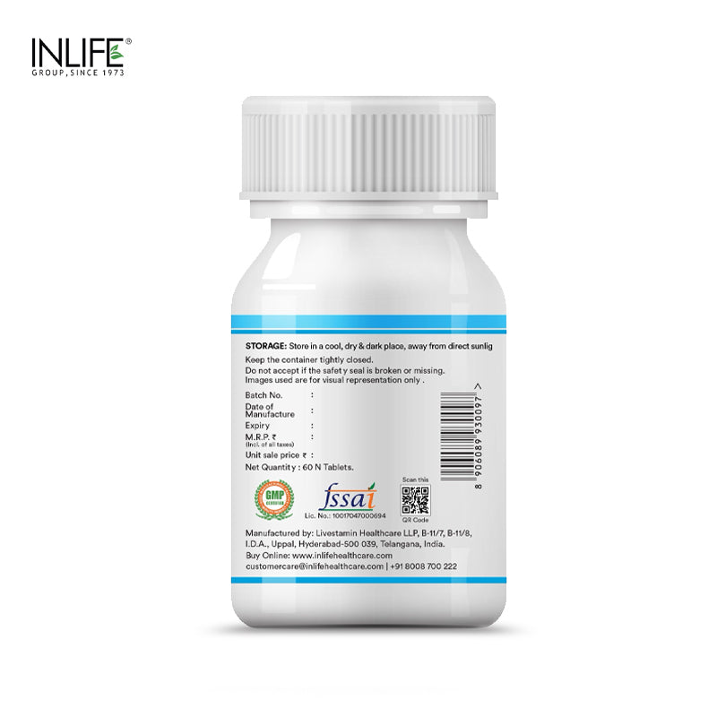 Inlife Calcium with Vitamin D3 Tablets