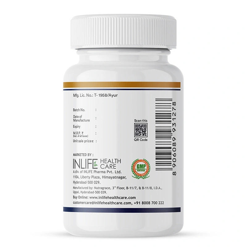 Inlife Magnesium Glycinate with Zinc + Fish oil Double Strength Combo Pack