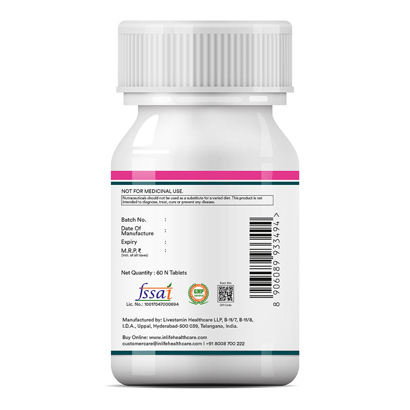 Inlife Multivitamin and Mineral for Women | Vegetarian Tablets