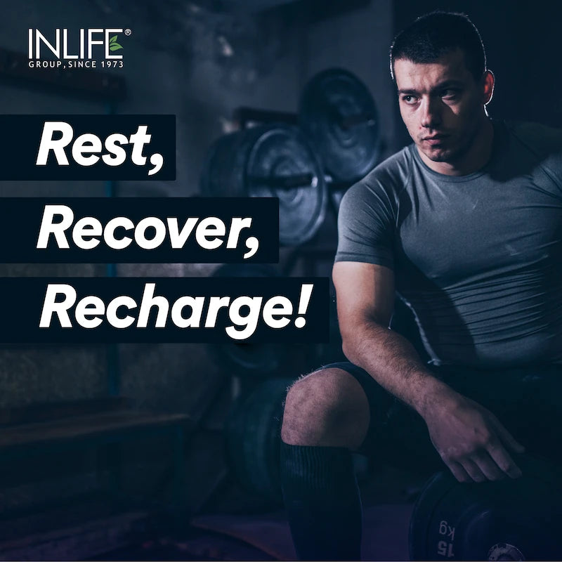 Inlife ZMA- Zinc Magnesium Aspartate and Vitamin B6 Supplement for Men and Women | Muscle Recovery and Sleep Support Supplement | Vegetarian Tablets